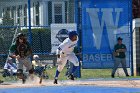 Baseball vs Babson  Wheaton College Baseball vs Babson during Semi final game of the NEWMAC Championship hosted by Wheaton. - (Photo by Keith Nordstrom) : Wheaton, baseball, NEWMAC